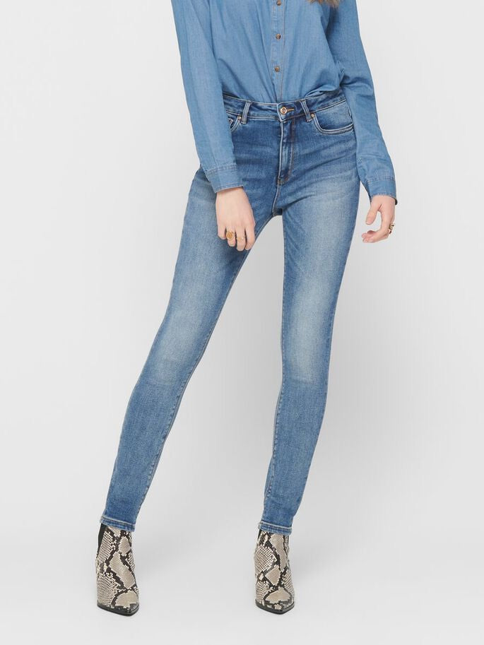 Onlmila Hw Skinny Ank Bb Jeans Bj1. . 1938. - Blue Denim