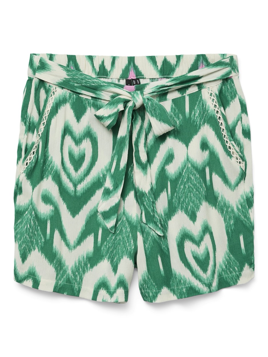 Vmmenny H/w Shorts Wvn Ga - Groen Dessin