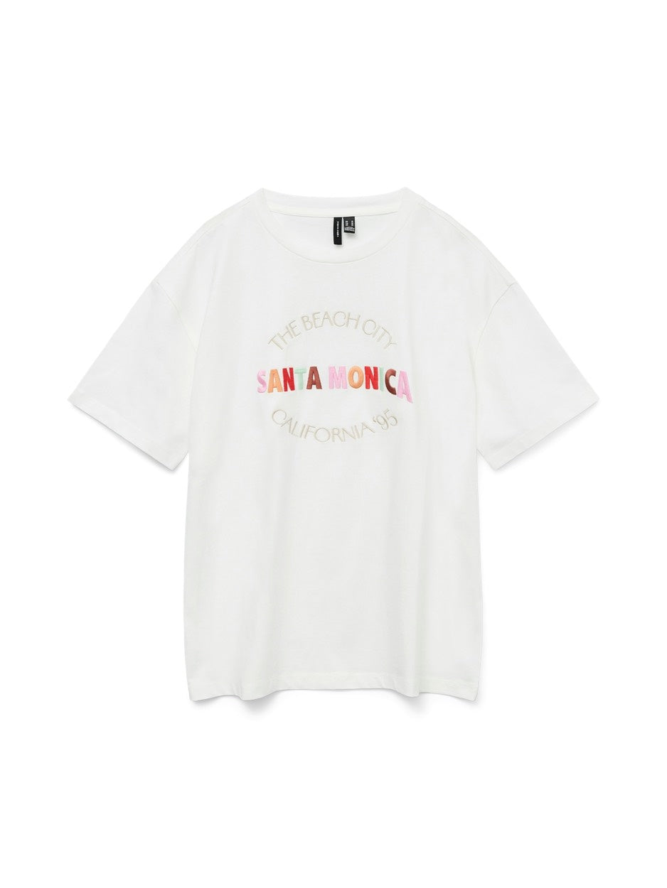 Vmsara Mia Ss Top Box Jrs Spe Ga - Off-white