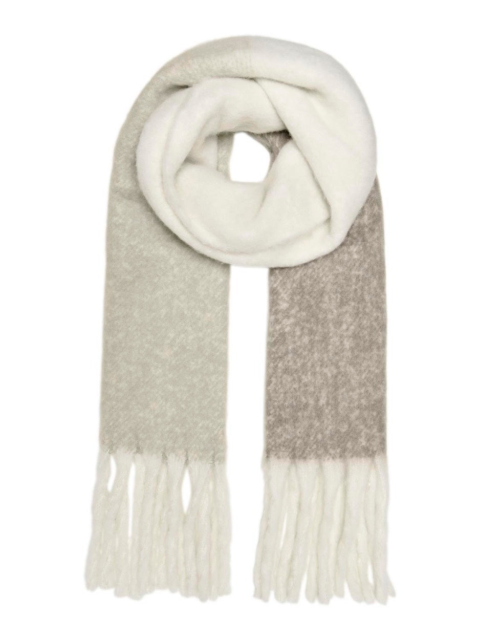 Onlbonnie Life Long Fringed Scarf C - Licht Bruin