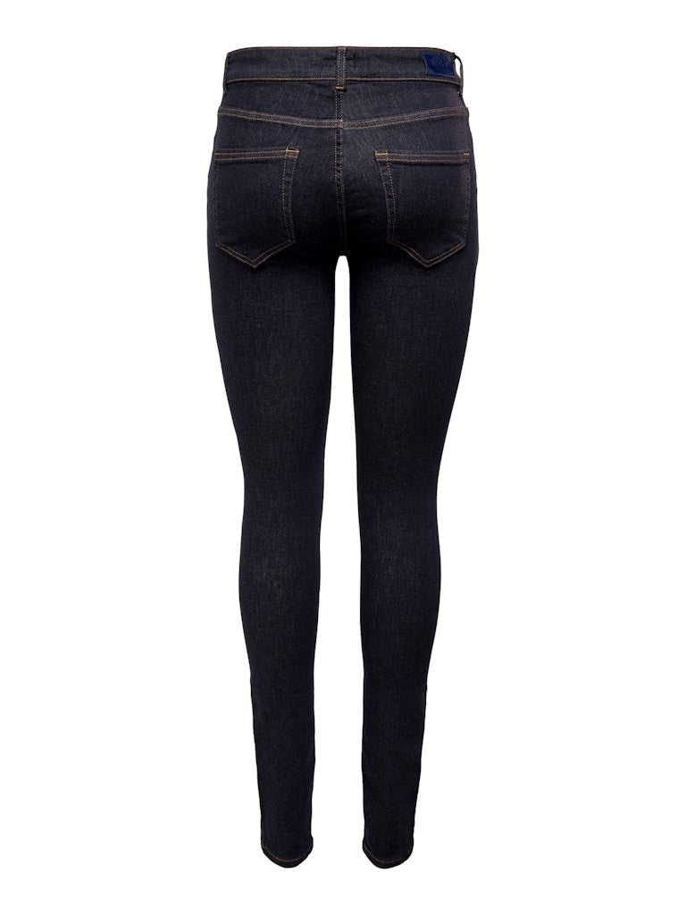 Onlblush Mid Sk Stayblue Dnm Rea023 - Blue Denim