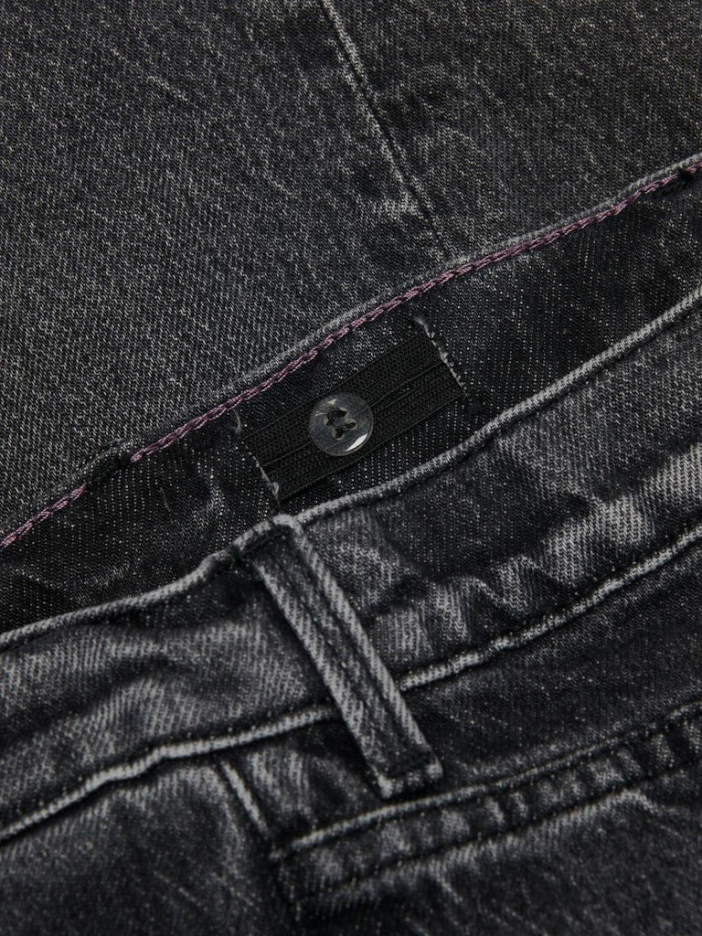 Kogwiser Calla Mom Fit Dnm Fg002 - Black Denim