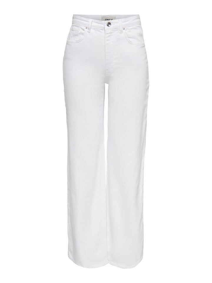 Onljuicy Life Hw Wide Leg Rea365  N - Wit