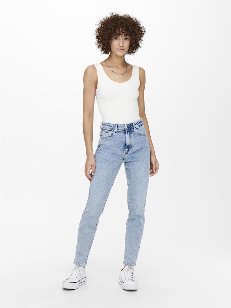 Onlemily Stretch Life Hw S A Cro789 - Blue Denim
