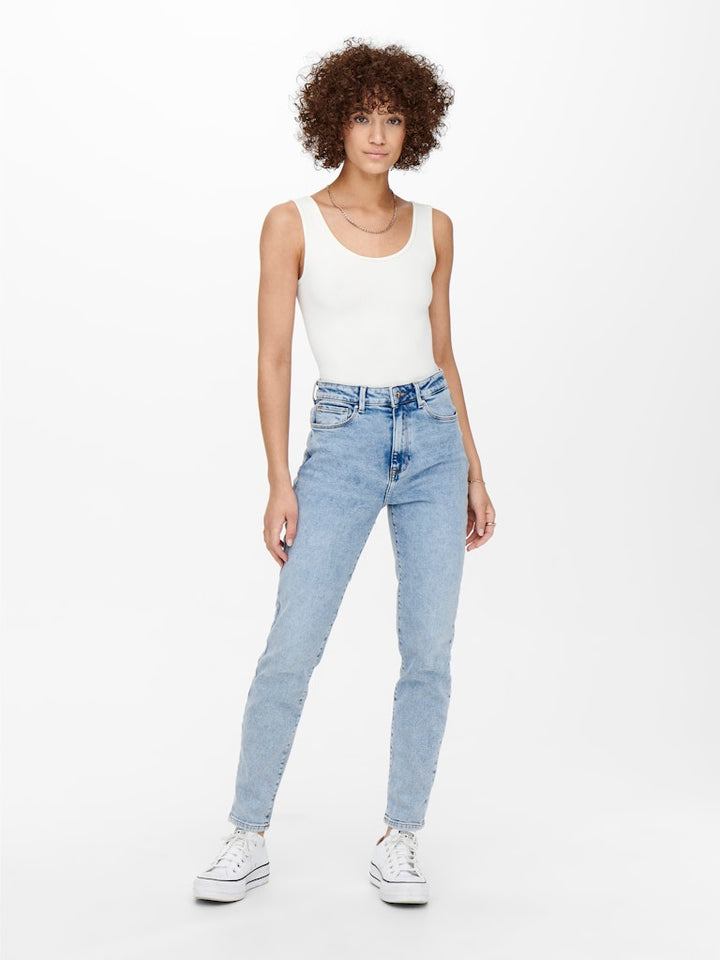 Onlemily Stretch Life Hw S A Cro789 - Blue Denim