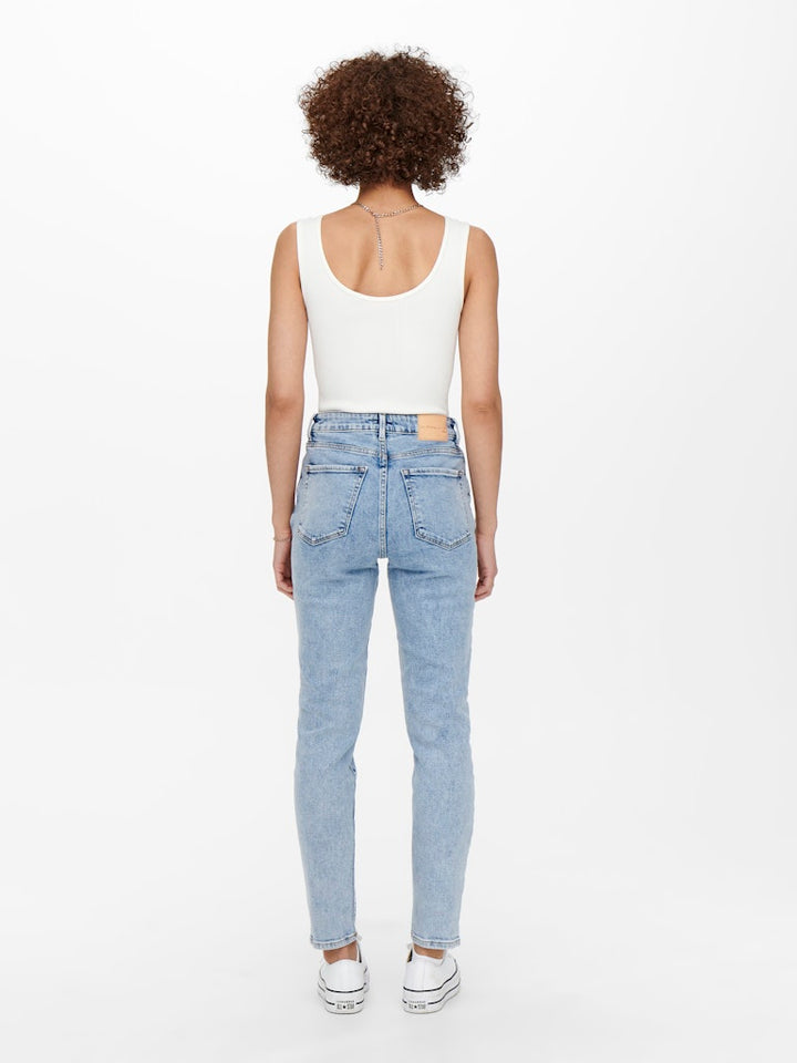 Onlemily Stretch Life Hw S A Cro789 - Blue Denim