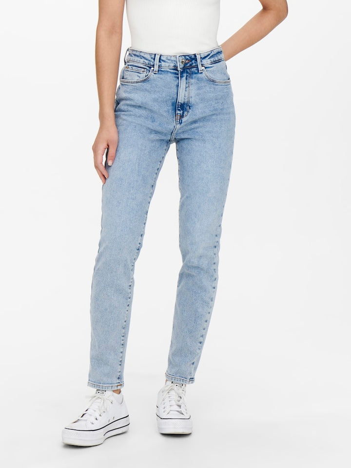 Onlemily Stretch Life Hw S A Cro789 - Blue Denim