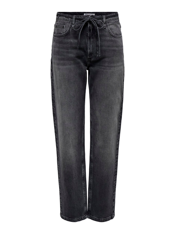 Onlgypsy Hw Straight Stretch Sik559 Dnm - Black Denim