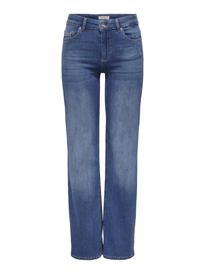 Onlblush Mid Straight Dnm Rea12187 - Blue Denim