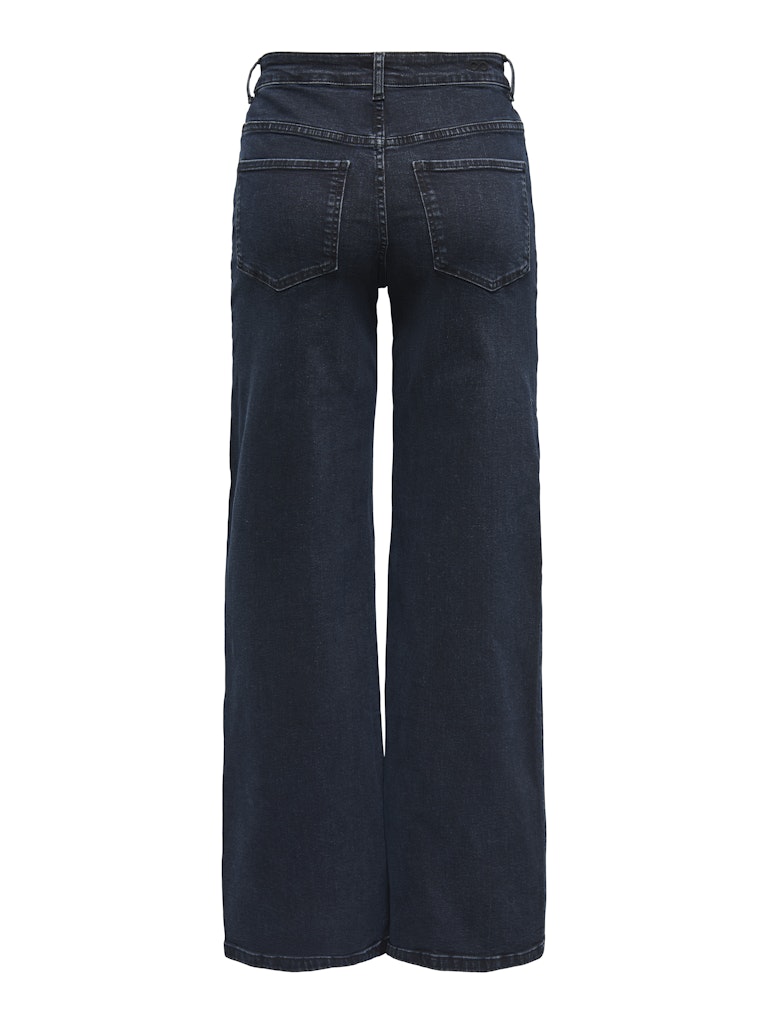 Jdyfelina Fina Hw Wide Dnm Jeans - Blue Denim