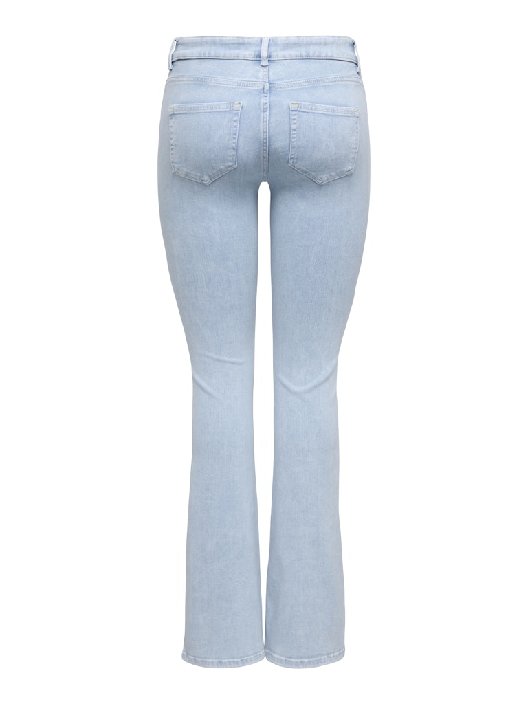 Onlblush Mid Flared Dnm Cro495 Noos - Blue Denim