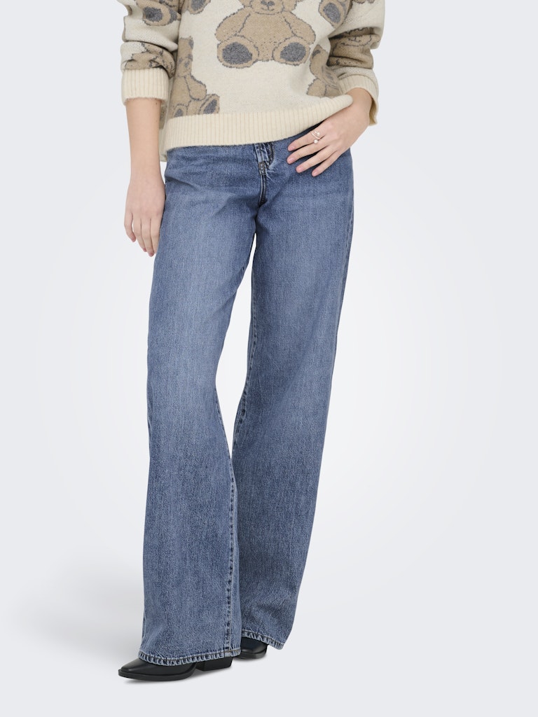 Onlhope Mw Wideuneven Closure Dnm Pim - Blue Denim
