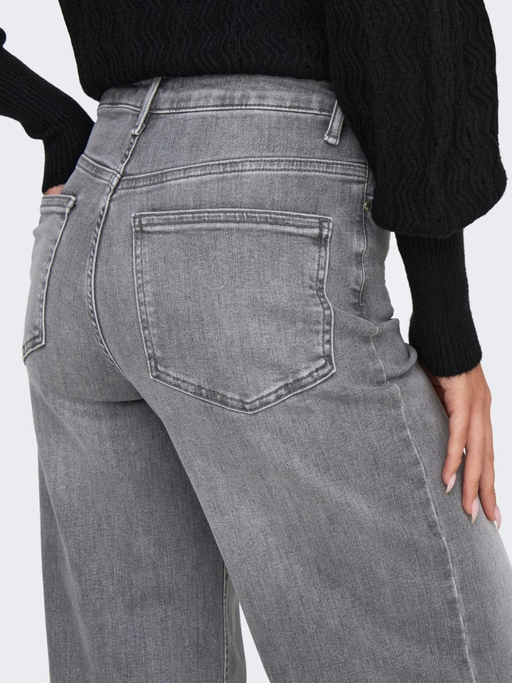 Onlmadison Blush Hw Dnm Rea0938 - Grey Denim