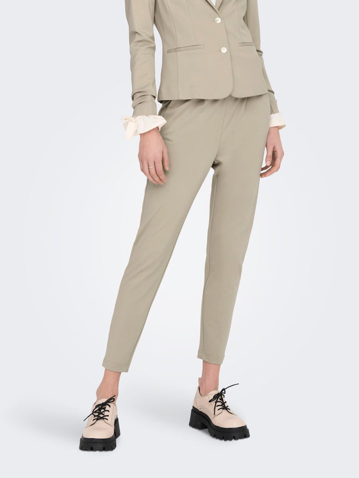 Onlpoptrash Life Easy Col Pant Pnt - Zand