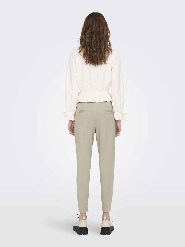 Onlpoptrash Life Easy Col Pant Pnt - Zand