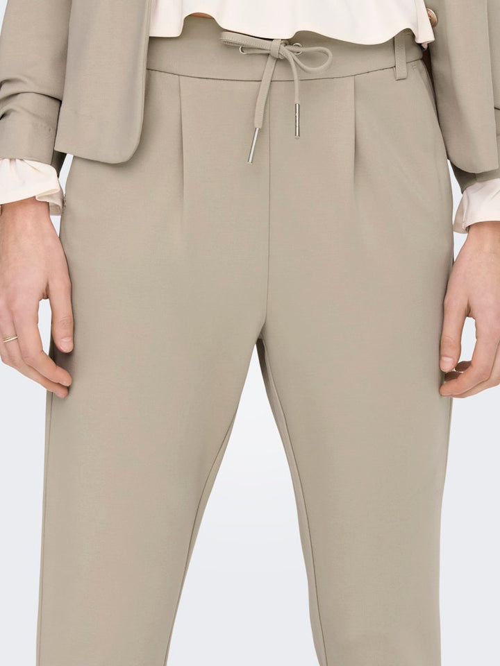 Onlpoptrash Life Easy Col Pant Pnt - Zand