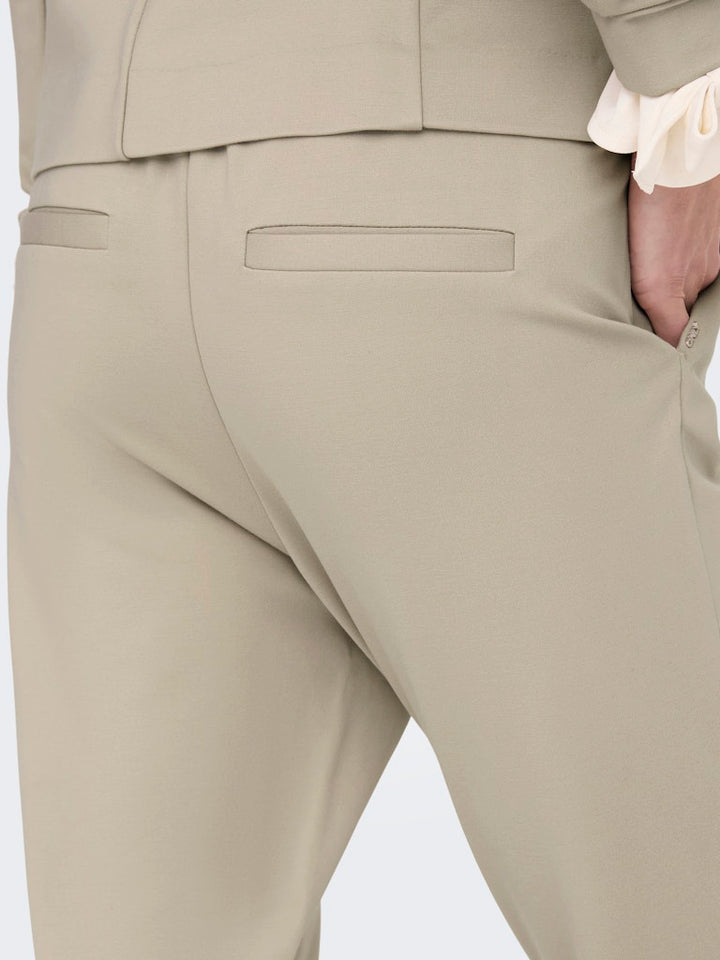 Onlpoptrash Life Easy Col Pant Pnt - Zand