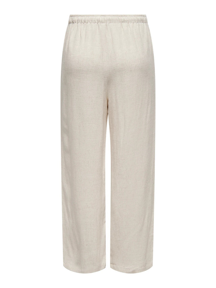 Onlsiesta Mw Pull-up Linen Bl Pnt N - Beige