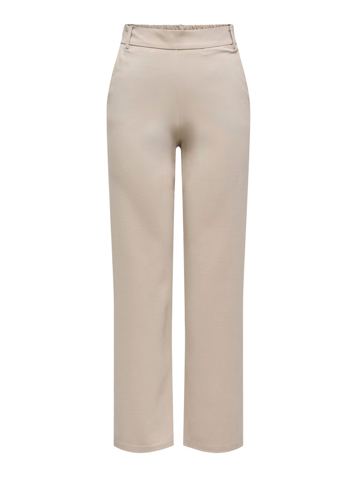 Onlpoptrash Life Mw Straight Pnt No - Beige