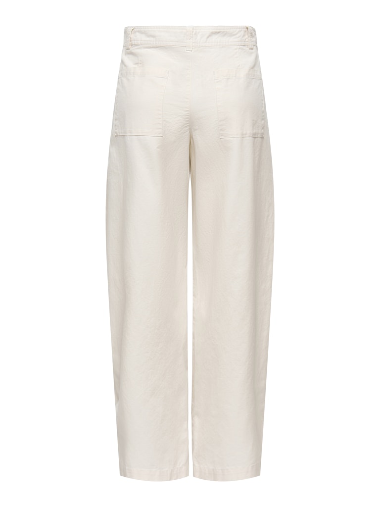 Jdyselma Hw Barrel Pants - Beige