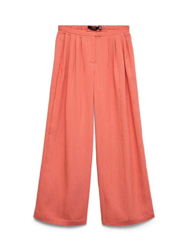 Vmlieve Mw Wide Pant - Oranje