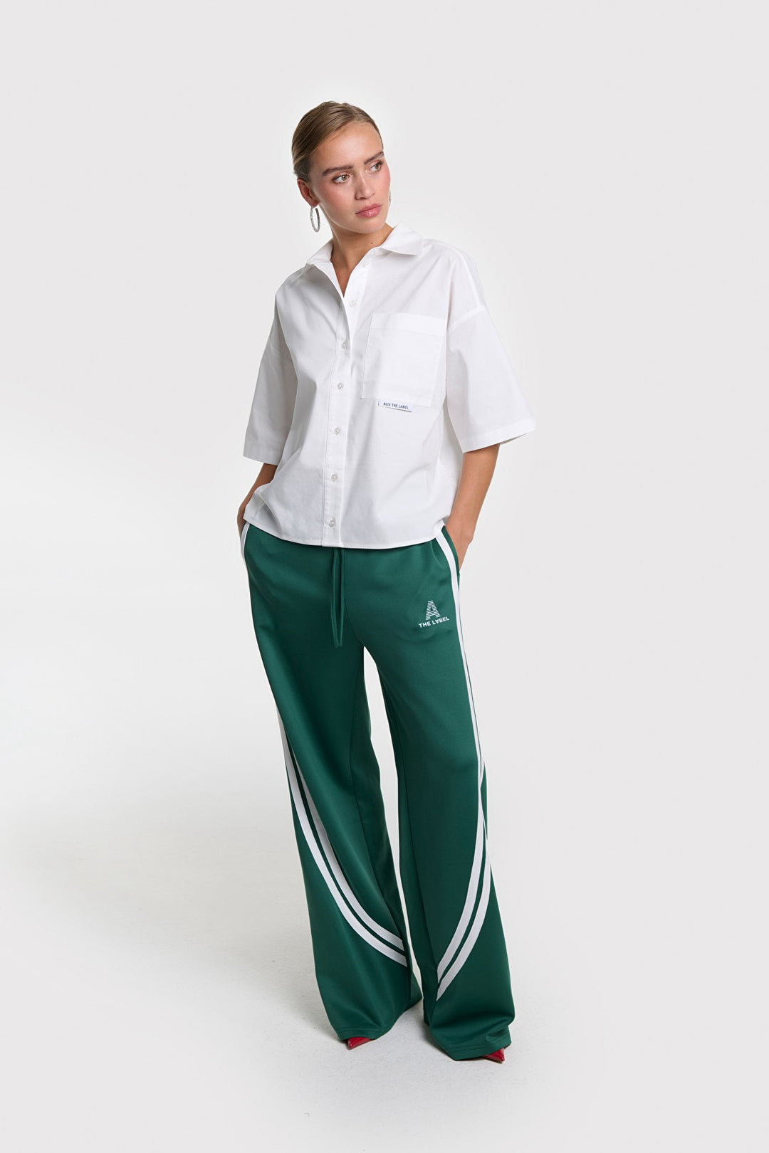 Tapes Traing Pants - Groen