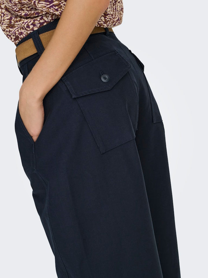 Onlclair Mw Barrel Pant Pnt Noos - Navy