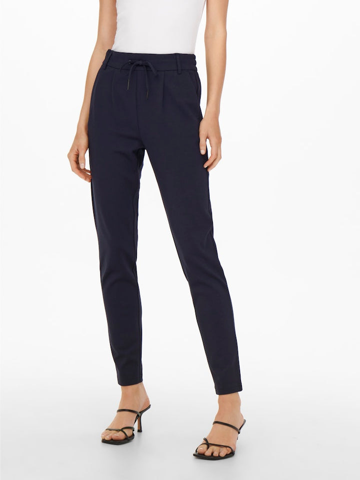 Onlpoptrash Easy Colour Pant Pnt No. Black/balsam Green/night Sky Via - Navy