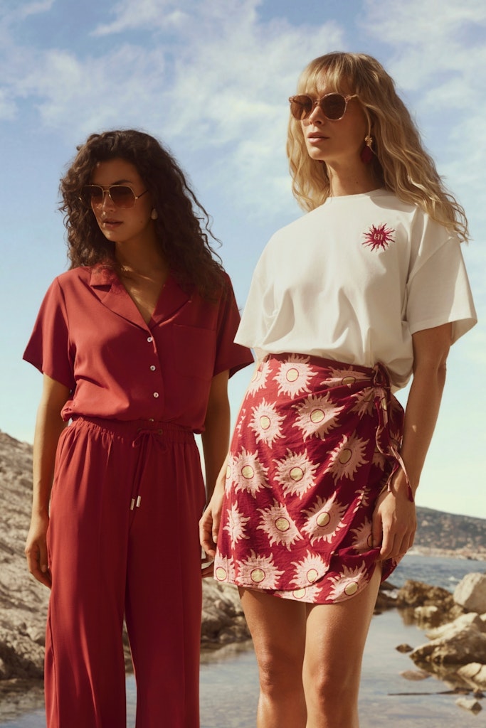Trouser Solana - Rood