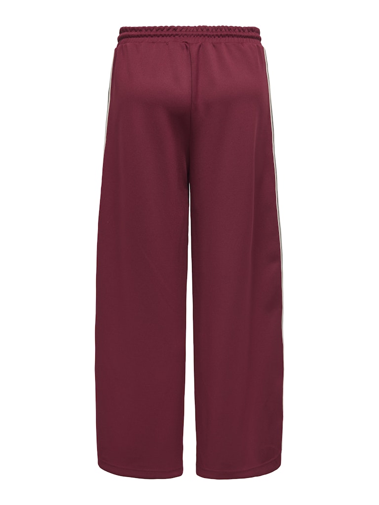 Onlasta Wide Stripe Pants Swt - Wijnrood