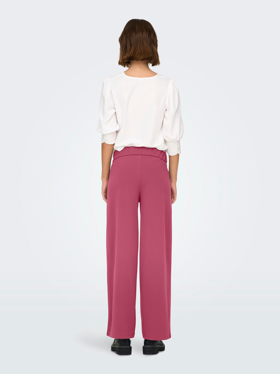 Jdylouisville Catia Wide Pant Jrs Noos - Mauve