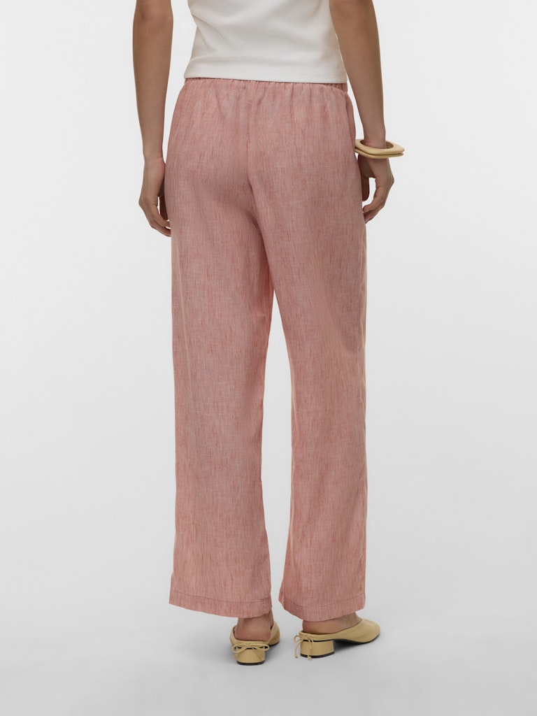 Vmcharline Hw Trousers Exp - Oud Roze