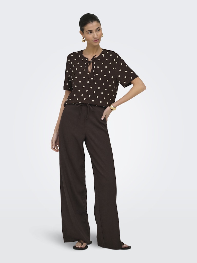 Jdydebbie New Loose Pant Jrs Dia - Bruin