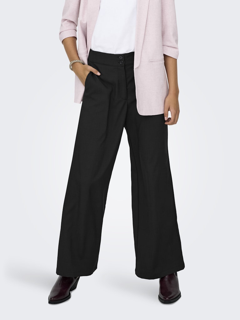 Jdydora Hw Wide Pant Tlr - Zwart