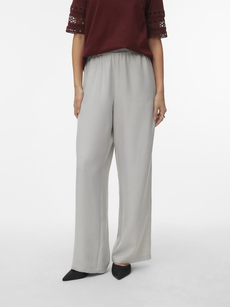 Vmjasmina Hw Pant Exp - Lichtgrijs