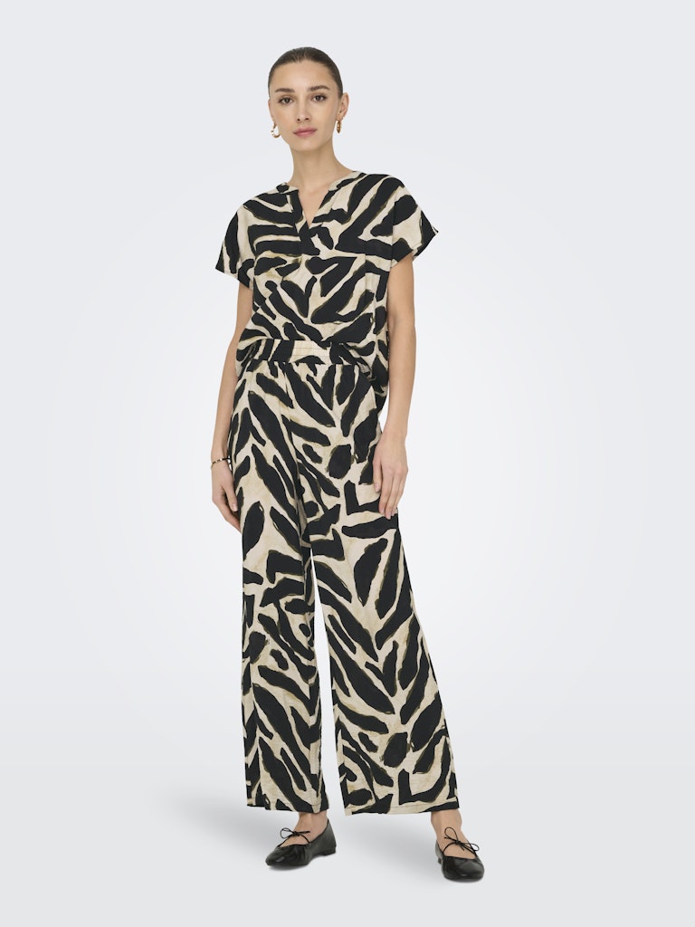 Jdyjasmine Mw Pant Wvn - Zwart Dessin