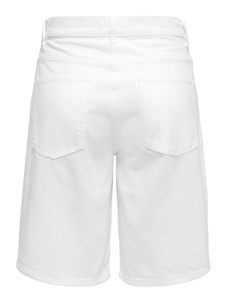 Onlmate Reg Baggy Long Shorts Dnm Noos - Wit