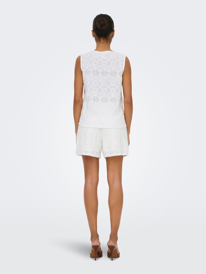 Jdynulle Life Shorts Jrs - Wit Dessin