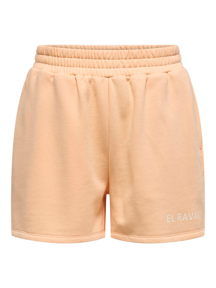 Onlcora Print Shorts Ub Swt - Abricot