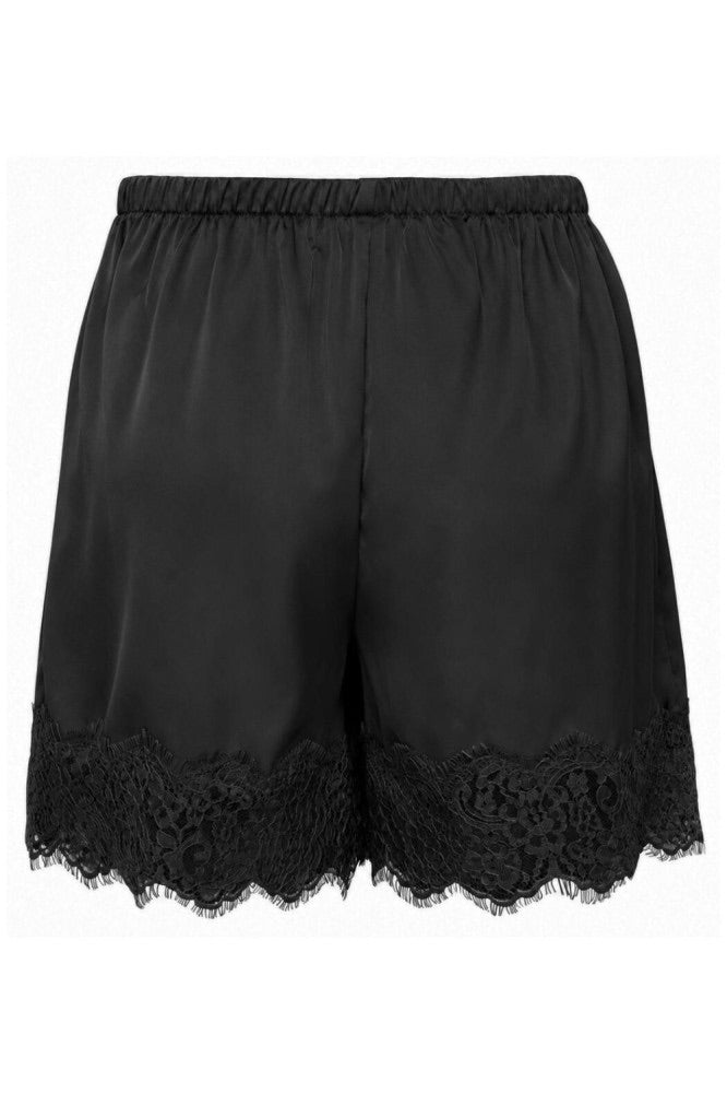 Jdyalana Mw Lace Shorts Wvn - Zwart