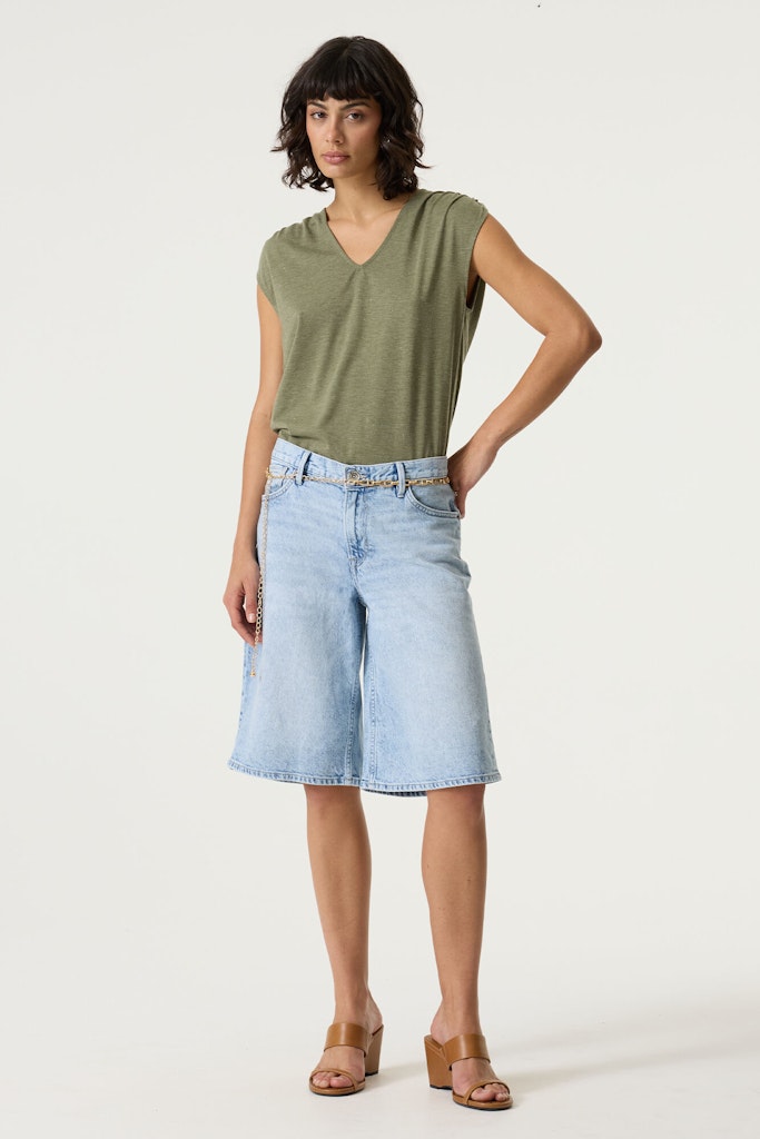 Garcia - Jeans shorts & capri's - 4160.35.0011 - Blue Denim