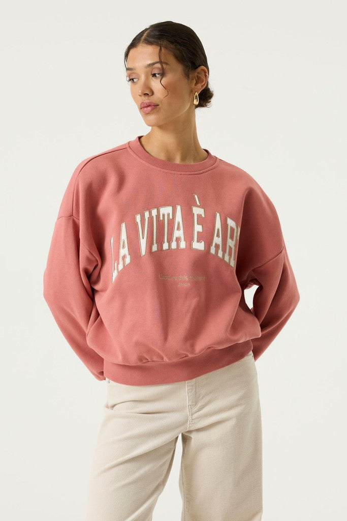 Garcia - Sweatshirts - 4209.63.0002 - Oud Roze