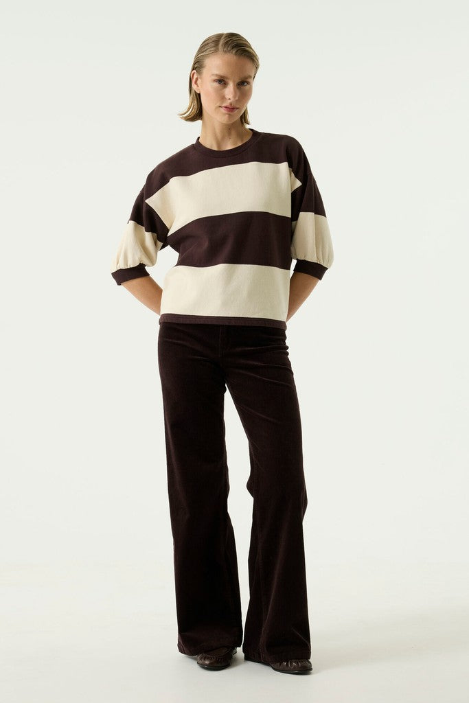 Garcia - Sweatshirts - 4209.79.0008 - Bruin Dessin