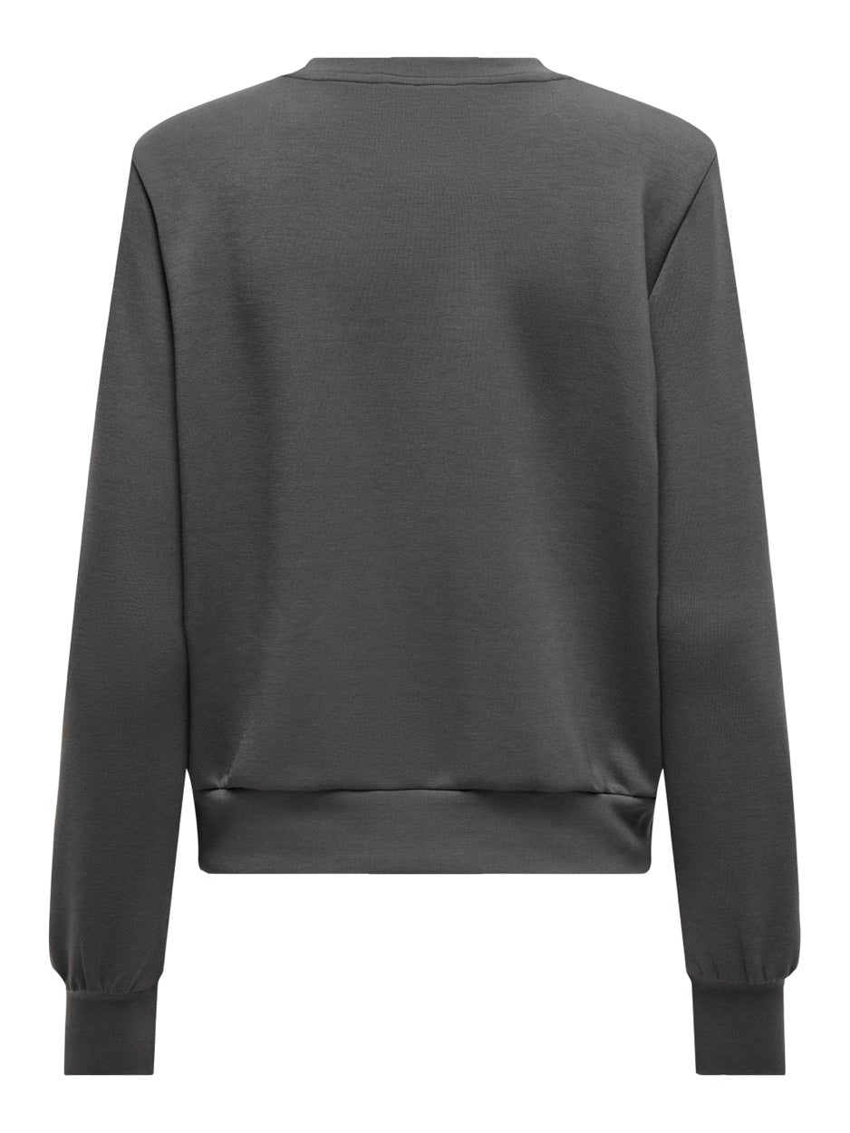 Onlmayra L/s Shine O-neck Swt - Steel