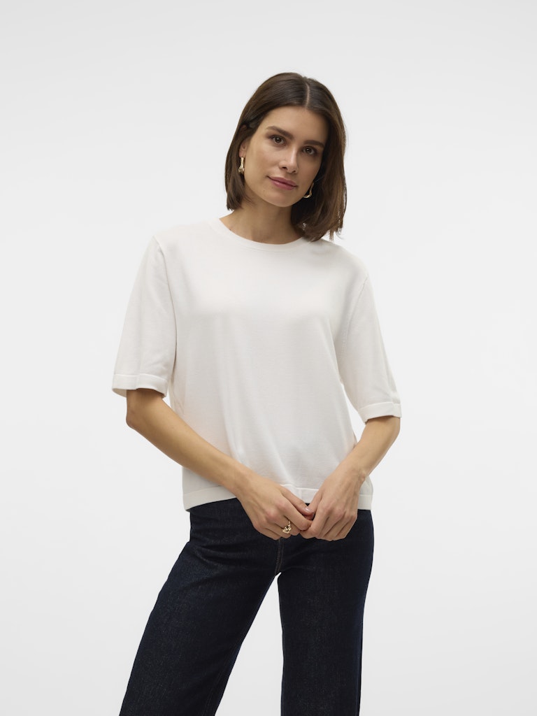 Vmsilje 2/4 O-nck Oversize Pull Ga Noos - Off-white