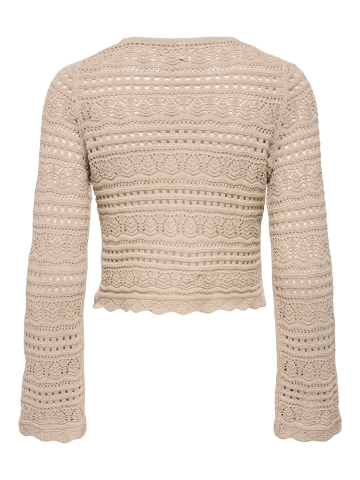 Onlelke Life Ls Pullover Knt Noos - Zand