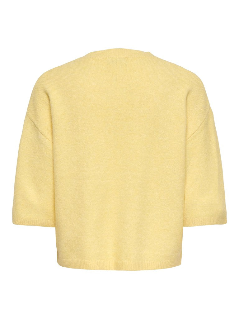 Jdychloe Life 3/4 On Pullover Knt Noos - Geel