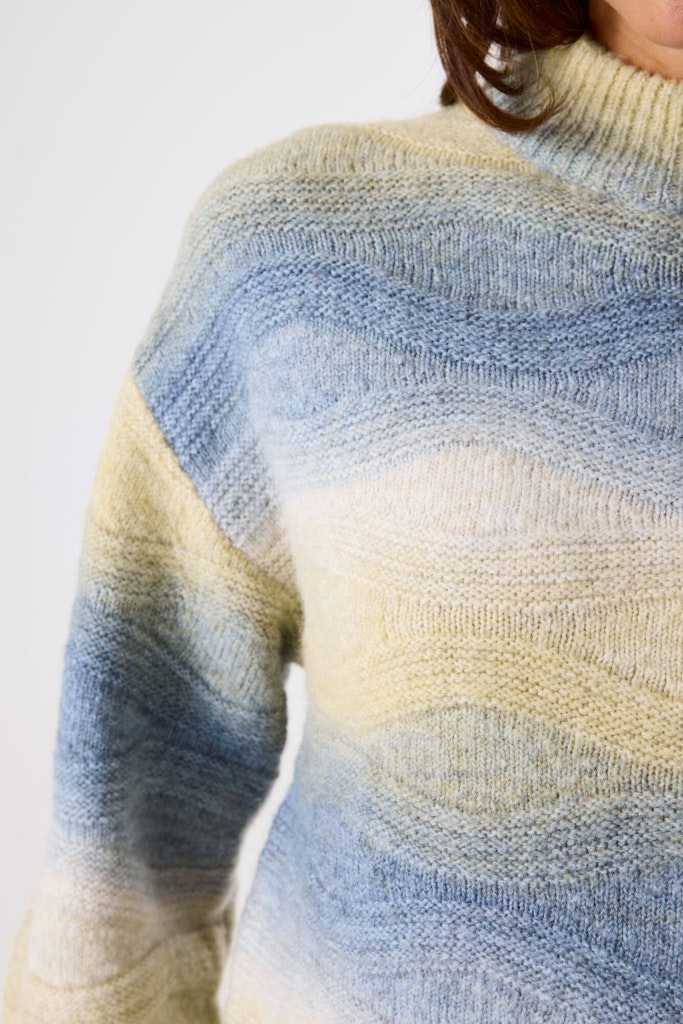 Trui Aop - Geel Dessin