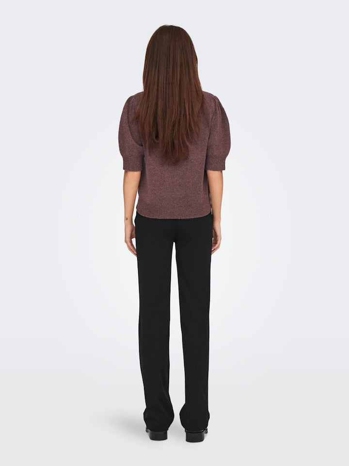 Onlrica Life 2/4 Pullover Knt Noos - Bordeaux