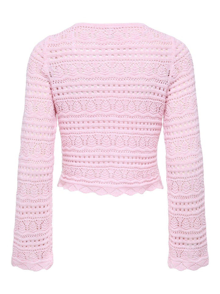 Onlelke Life Ls Pullover Knt Noos - Licht Roze